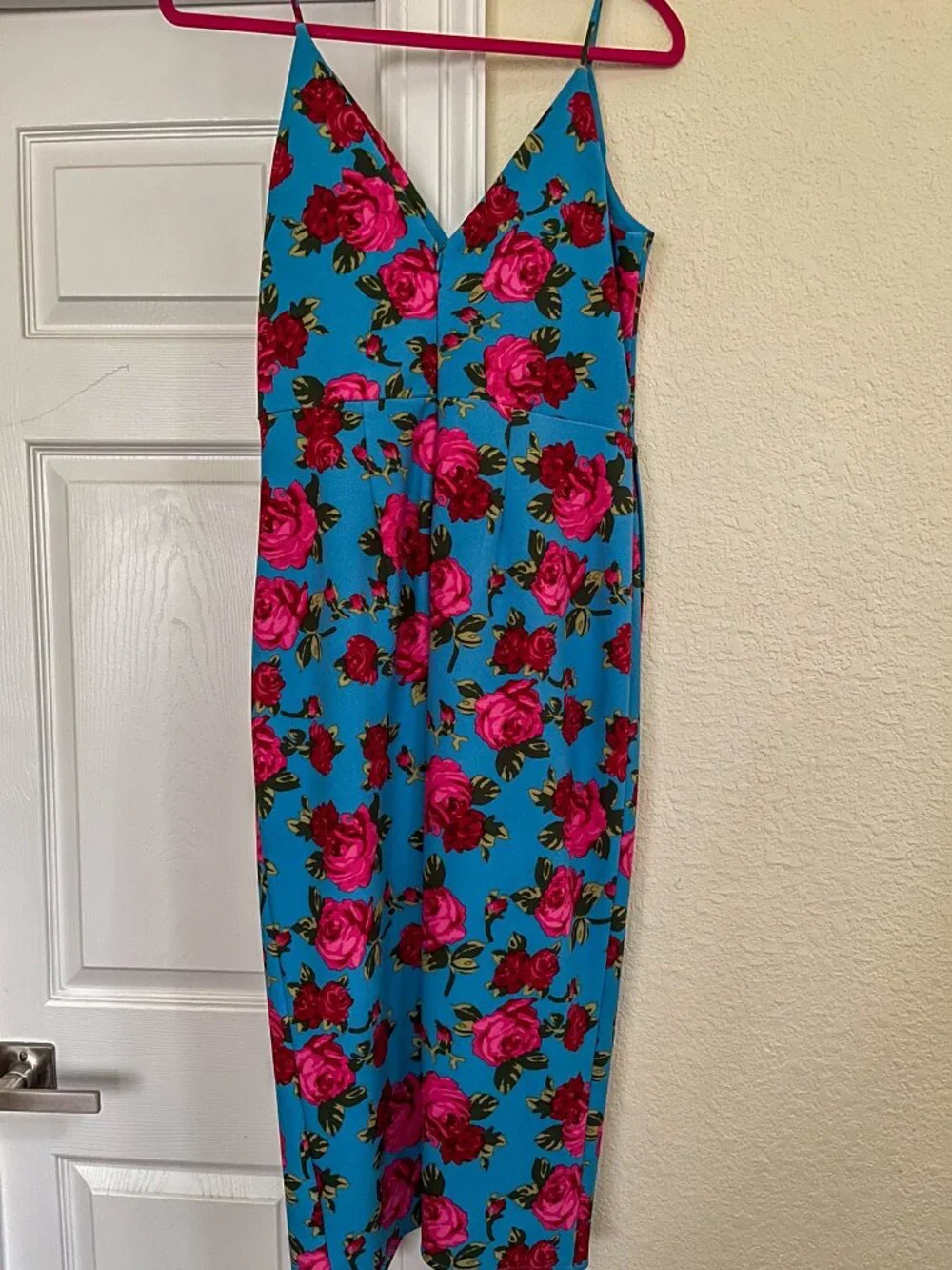 Blue floral Betsey Johnson dress - Picture 7 of 7